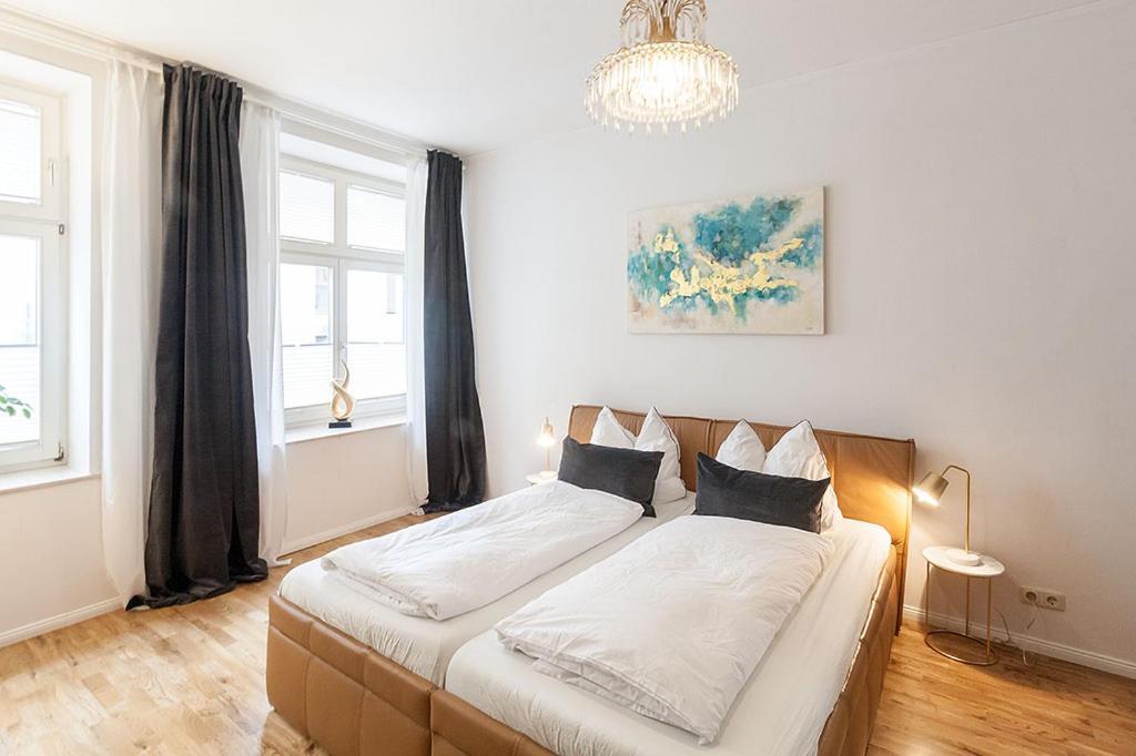 Stilvoll & Ruhig - Zentrale Top-Lage - King Bett Lipsia Esterno foto